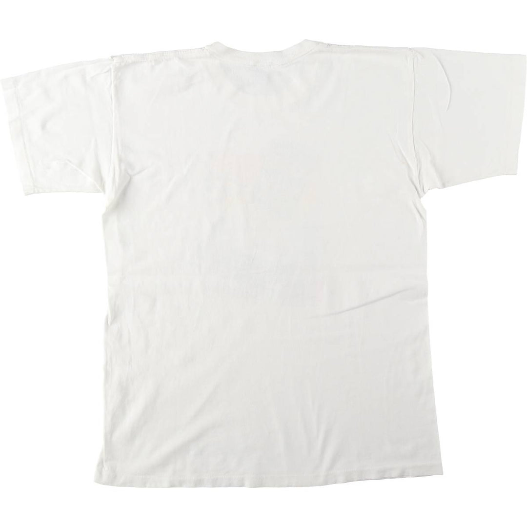 ~90'S 202 USA Advertising T-Shirt, Made in USA, Men's XL equivalent, Vintage cotton white type Vintage Second Hand
