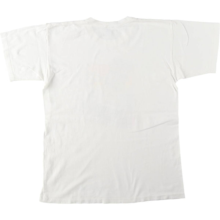 ~90'S 202 USA Advertising T-Shirt, Made in USA, Men's XL equivalent, Vintage cotton white type Vintage Second Hand