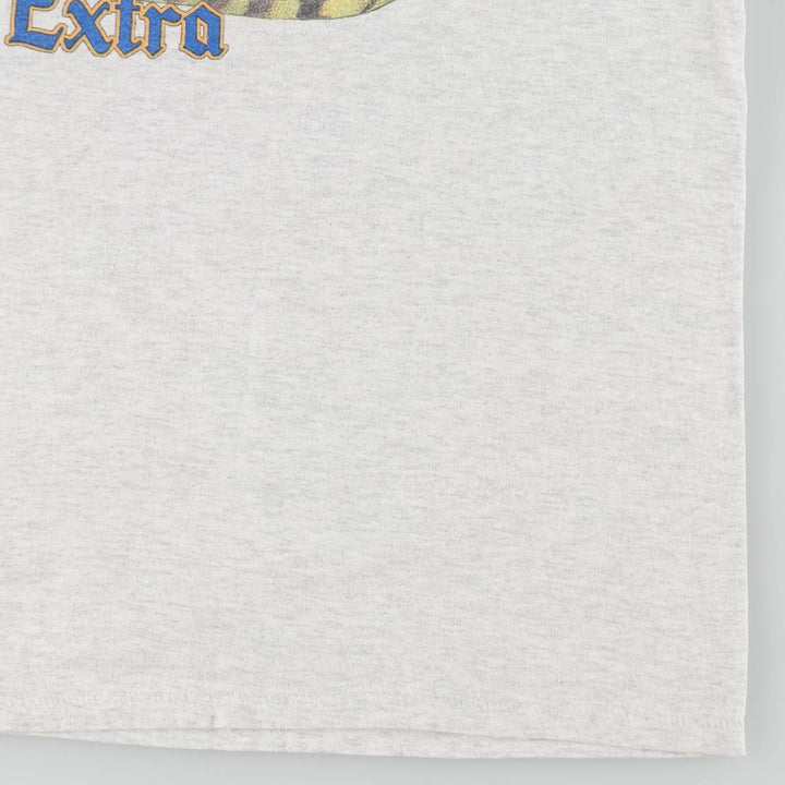90'S All American Wear CORONA EXTRA Advertising T-Shirt, Men's Size L (approx.), Vintage cotton gray type Vintage Second Hand