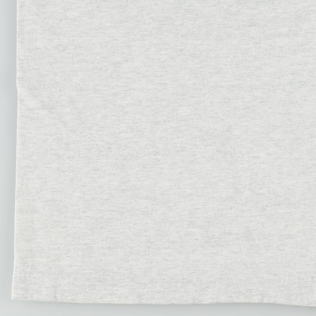 90'S Fruit of the Loom LOFTEEZ Advertising T-Shirt, Made in USA, Men's Size L (approx.), Vintage cotton gray type Vintage Second Hand