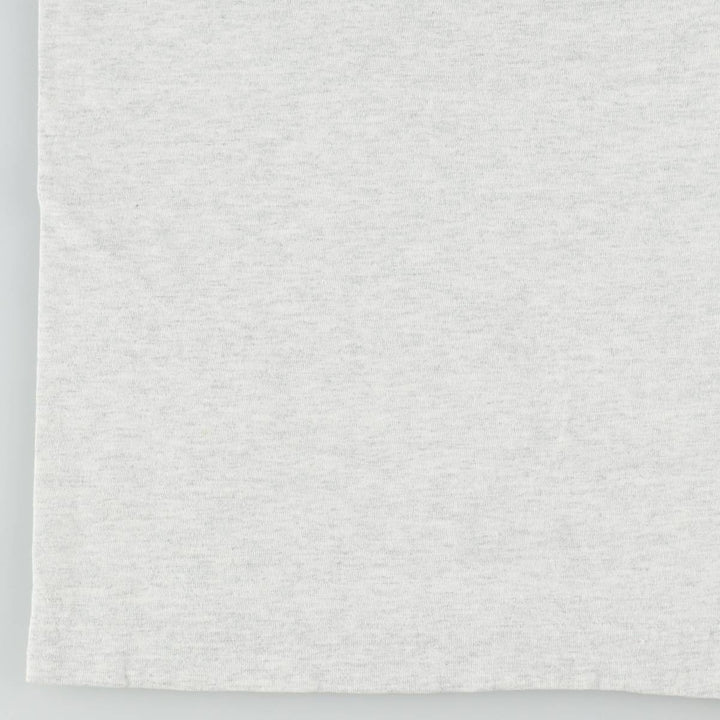 90'S Fruit of the Loom LOFTEEZ Advertising T-Shirt, Made in USA, Men's Size L (approx.), Vintage cotton gray type Vintage Second Hand