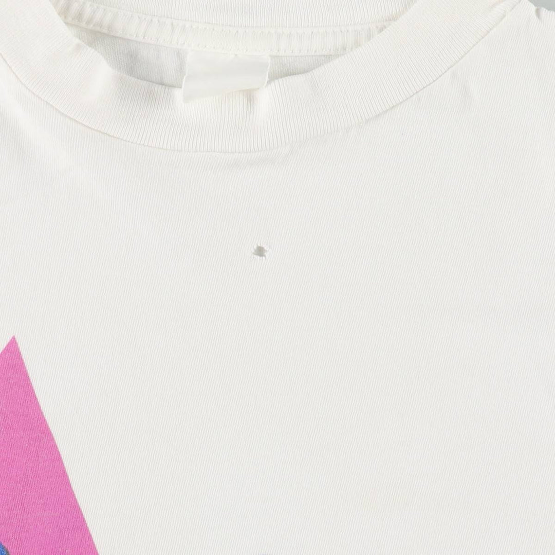 ~90'S Coors Light Advertising T-Shirt, Men's Size L (approx.), Vintage unclear white type Vintage Second Hand