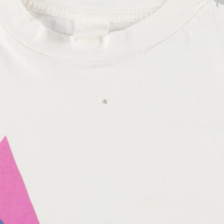 ~90'S Coors Light Advertising T-Shirt, Men's Size L (approx.), Vintage unclear white type Vintage Second Hand