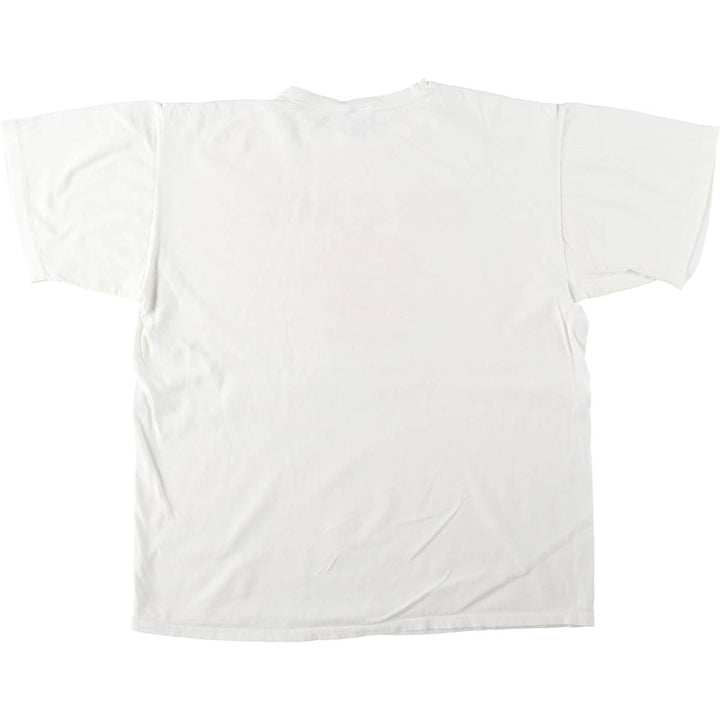 90'S Russell Advertising T-Shirt, Made in USA, Men's Size XL (Equivalent), Vintage cotton white type Vintage Second Hand