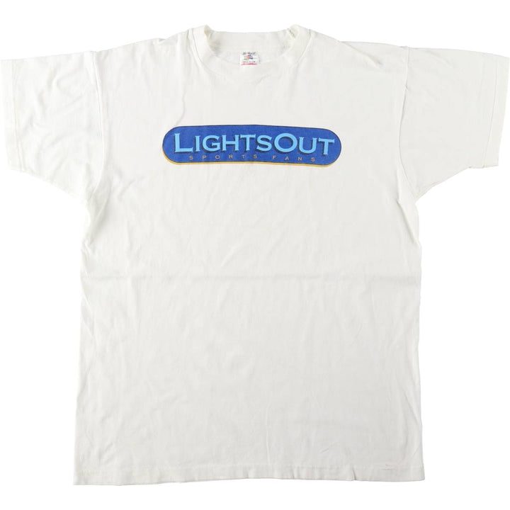 90'S Fruit of the Loom Advertising T-shirt Made in USA Men's XL Vintage cotton white type Vintage Second Hand