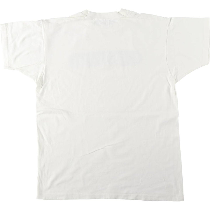 90'S Fruit of the Loom Advertising T-shirt Made in USA Men's XL Vintage cotton white type Vintage Second Hand
