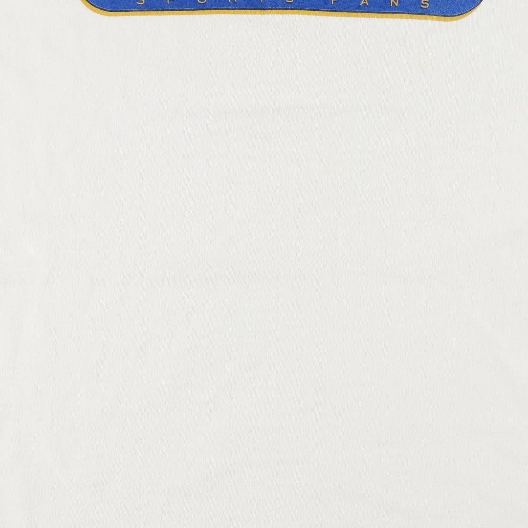 90'S Fruit of the Loom Advertising T-shirt Made in USA Men's XL Vintage cotton white type Vintage Second Hand