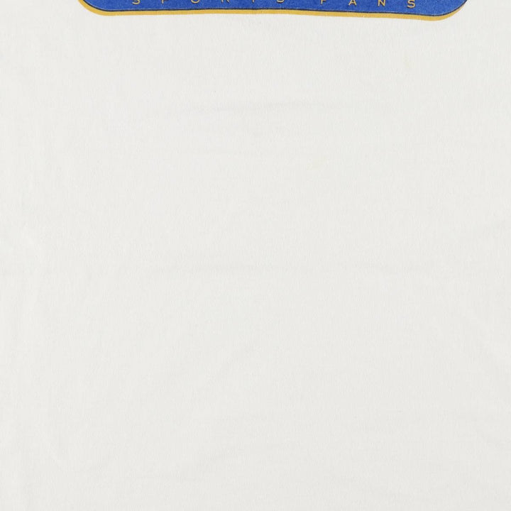 90'S Fruit of the Loom Advertising T-shirt Made in USA Men's XL Vintage cotton white type Vintage Second Hand