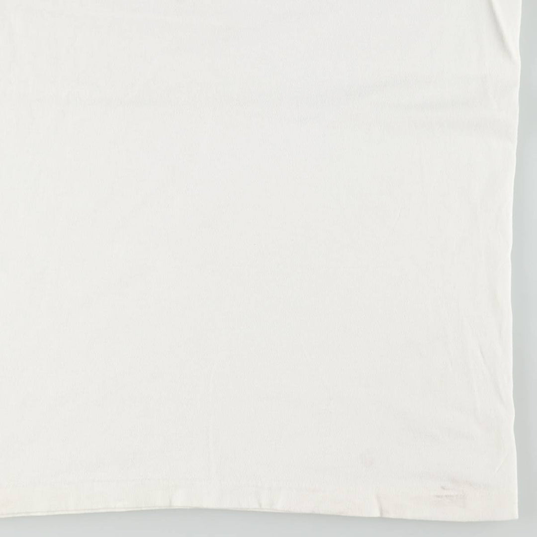 90'S Fruit of the Loom Advertising T-shirt Made in USA Men's XL Vintage cotton white type Vintage Second Hand