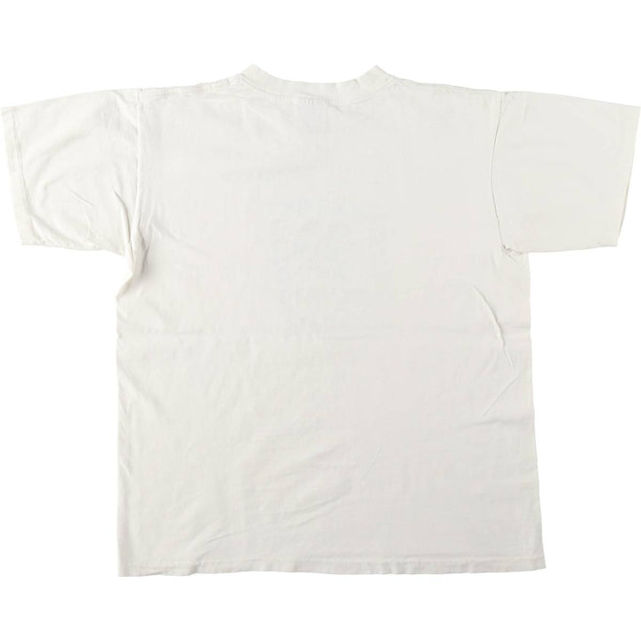 90'S ONEITA Sony Advertising T-Shirt, Made in USA, Men's XL equivalent, Vintage cotton white type Vintage Second Hand