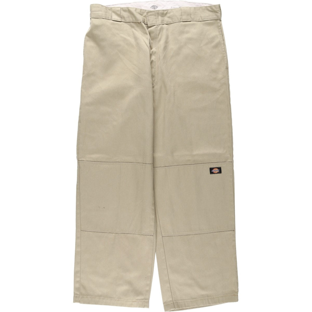 Dickies Loose Fit Double Knee Work Pants, Men's, Size W37 unclear Beige type Vintage Second Hand