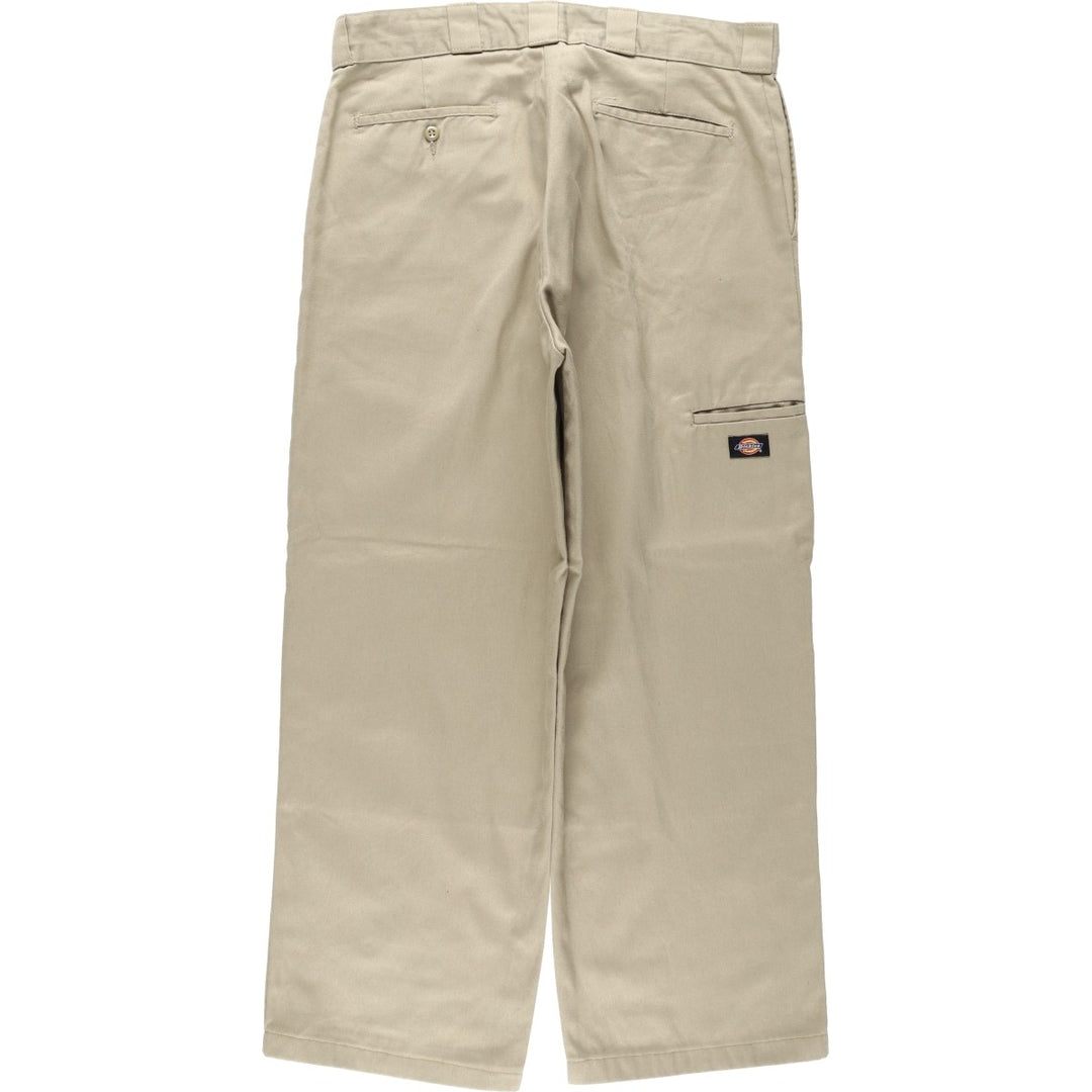 Dickies Loose Fit Double Knee Work Pants, Men's, Size W37 unclear Beige type Vintage Second Hand
