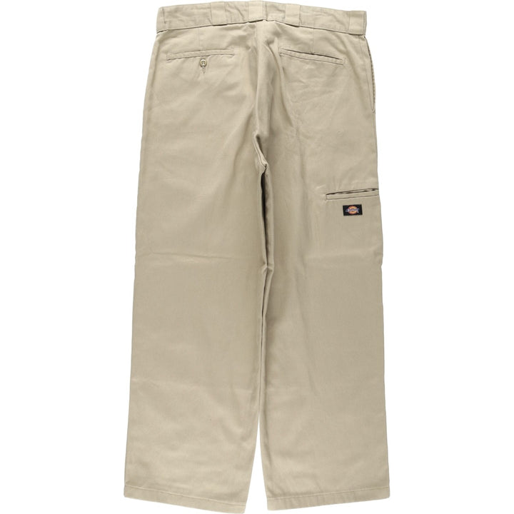 Dickies Loose Fit Double Knee Work Pants, Men's, Size W37 unclear Beige type Vintage Second Hand