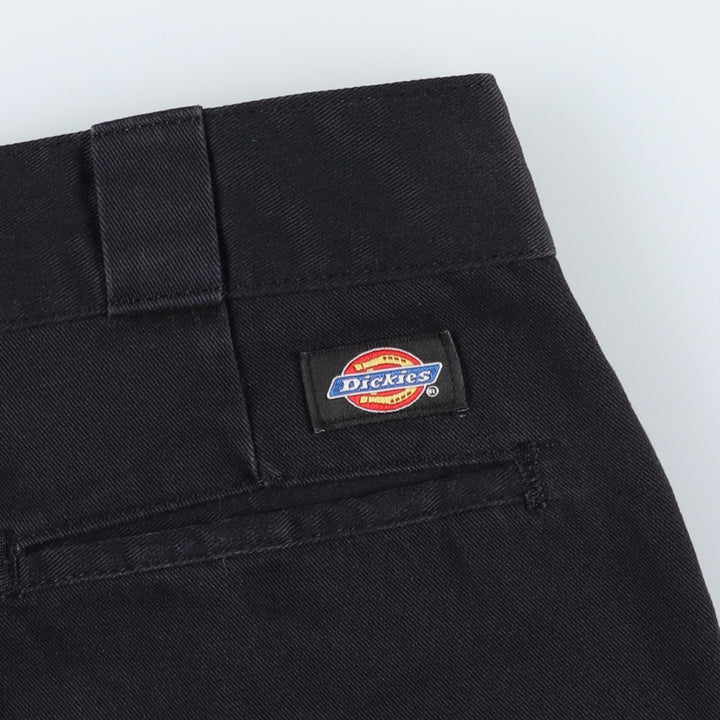 Dickies Original Fit Work Pants, Men's W35 (approx.) polyester black type Vintage Second Hand