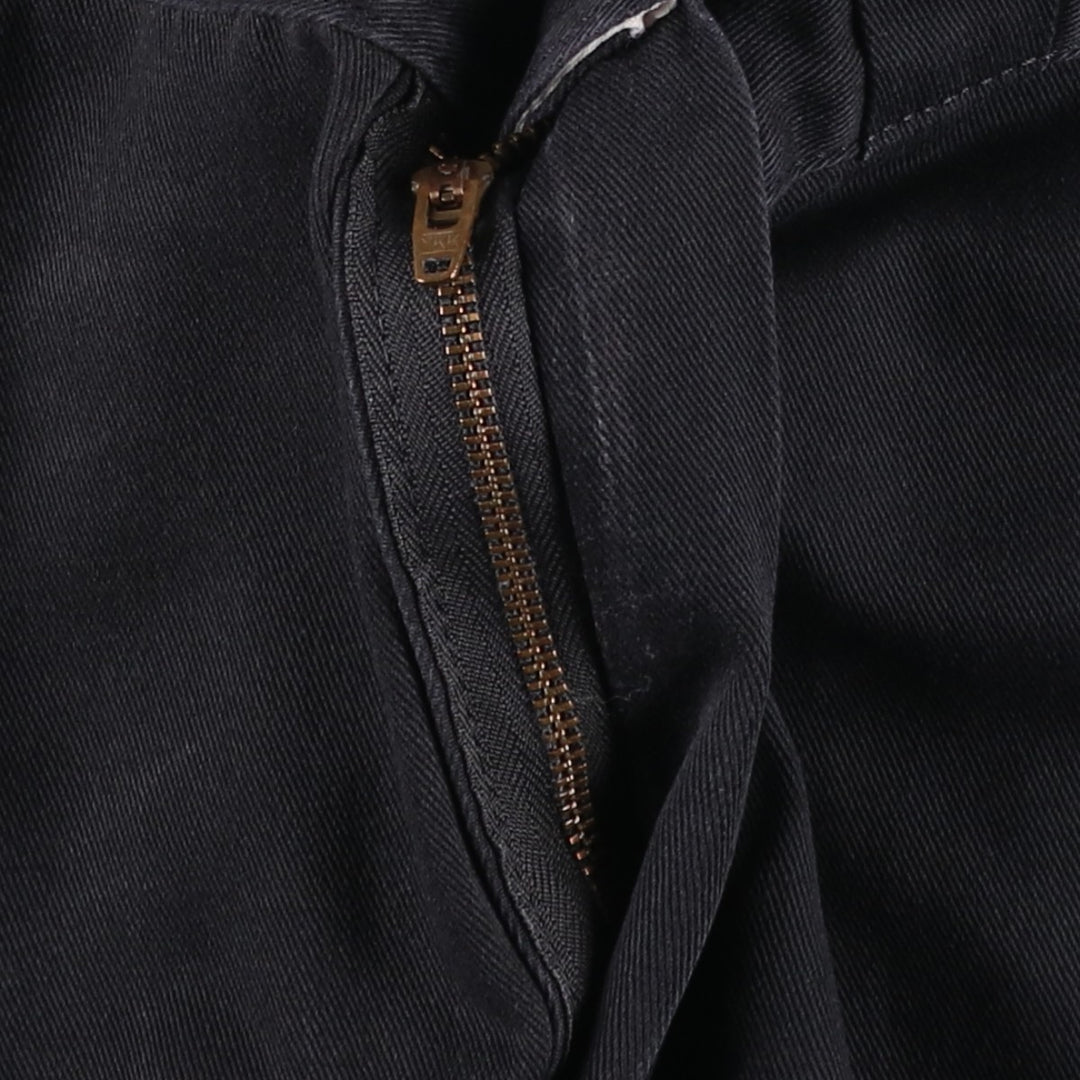 Dickies Original Fit Work Pants, Men's W35 (approx.) polyester black type Vintage Second Hand