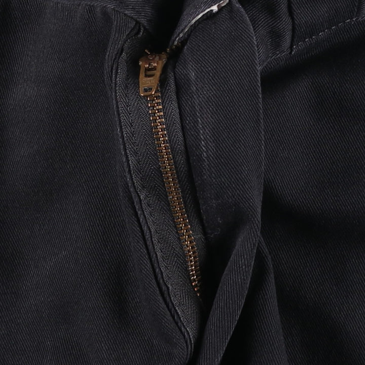 Dickies Original Fit Work Pants, Men's W35 (approx.) polyester black type Vintage Second Hand