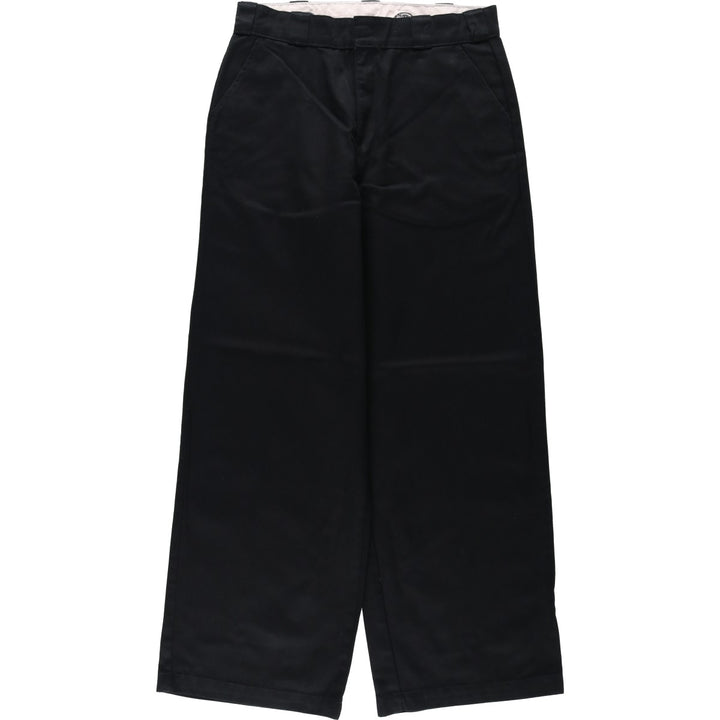 Dickies Work Pants Men's W33 polyester black type Vintage Second Hand