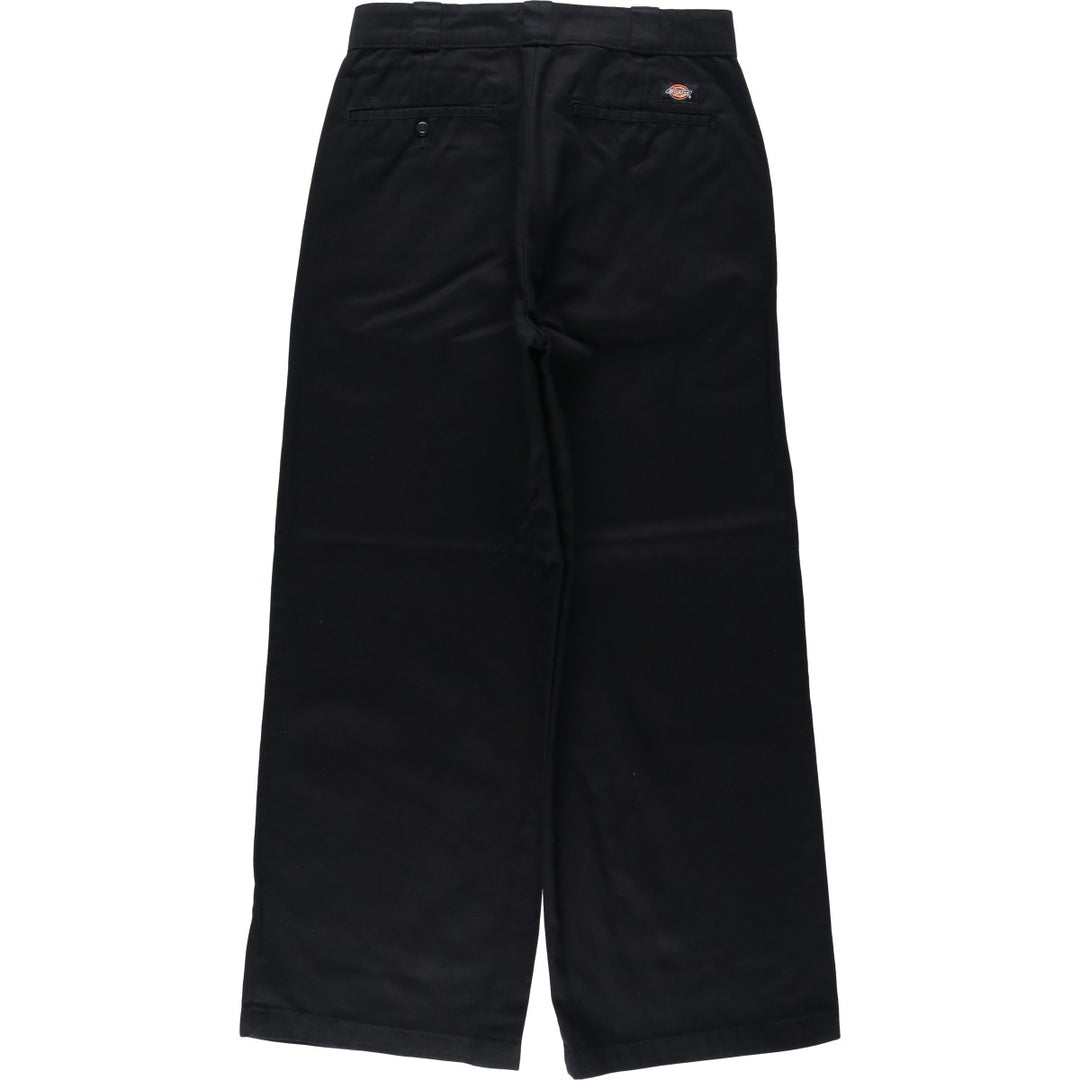 Dickies Work Pants Men's W33 polyester black type Vintage Second Hand