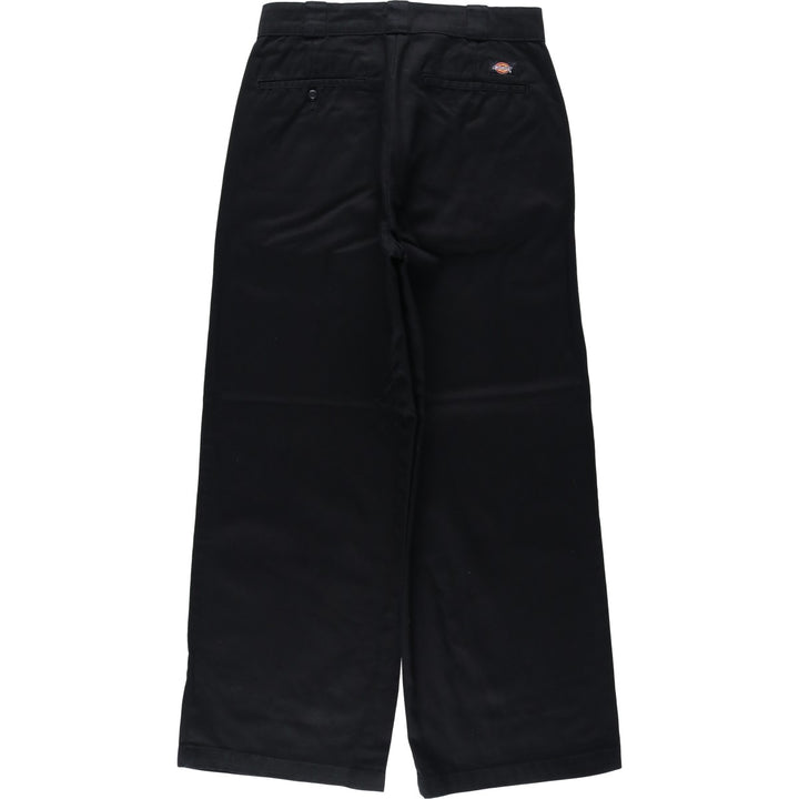 Dickies Work Pants Men's W33 polyester black type Vintage Second Hand