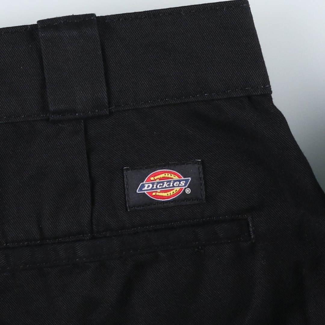 Dickies Work Pants Men's W33 polyester black type Vintage Second Hand