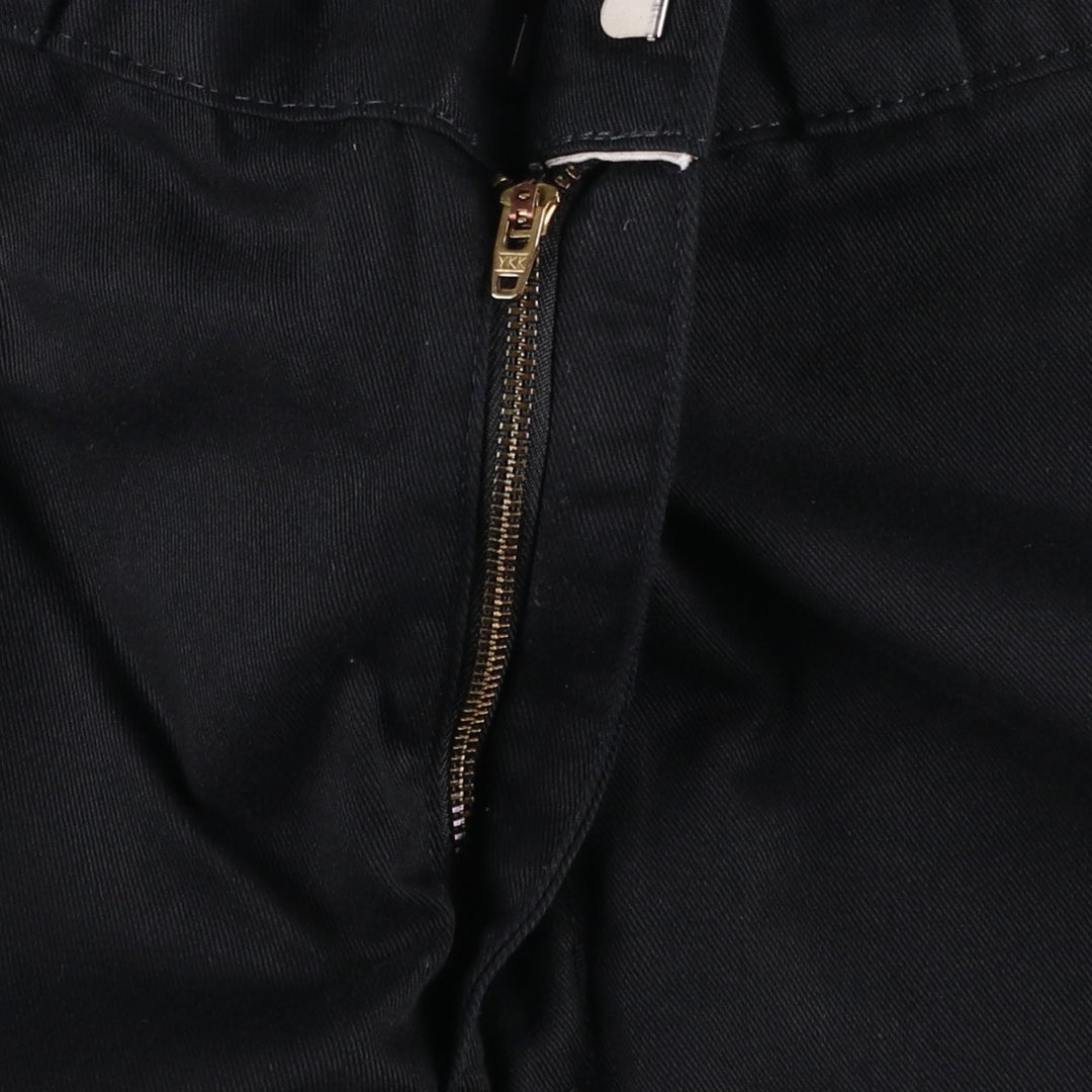 Dickies Work Pants Men's W33 polyester black type Vintage Second Hand