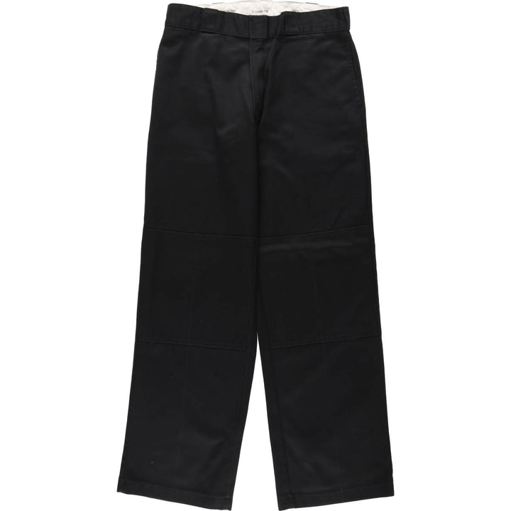 Dickies Loose Fit Double Knee Work Pants Men's W33 unclear black type Vintage Second Hand