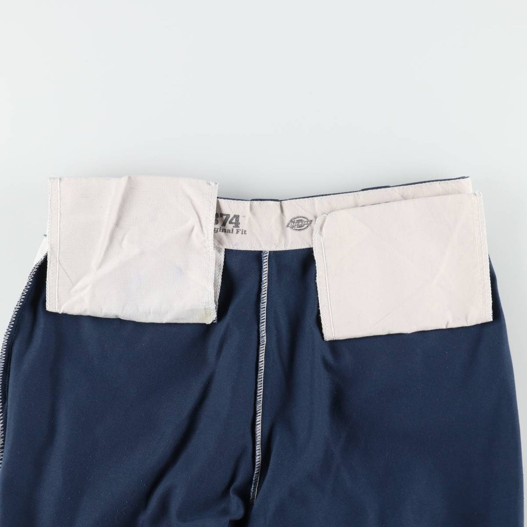 Dickies 874 Original Fit Work Pants, Men's, Size W34 unclear Navy blue Vintage Second Hand