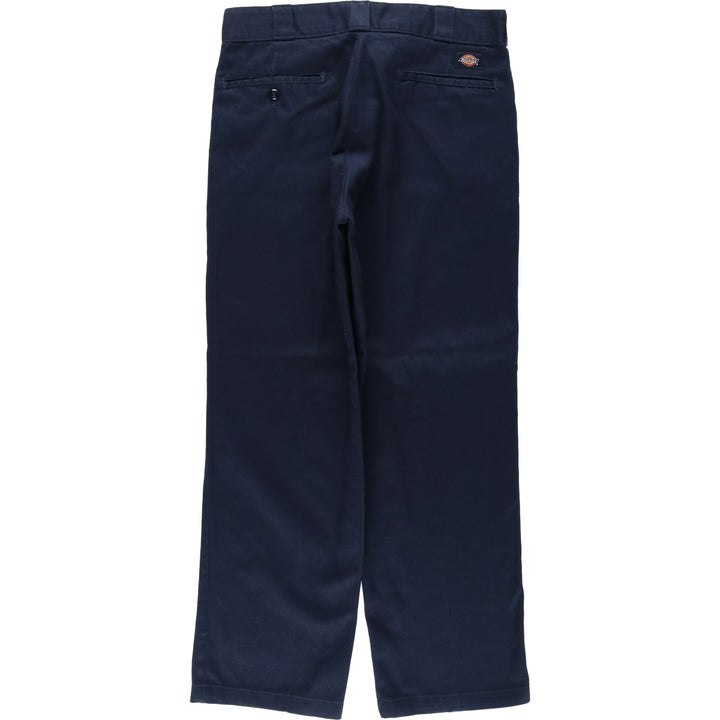 Dickies 874 Original Fit Work Pants, Men's, Size W35 polyester navy blue type Vintage Second Hand