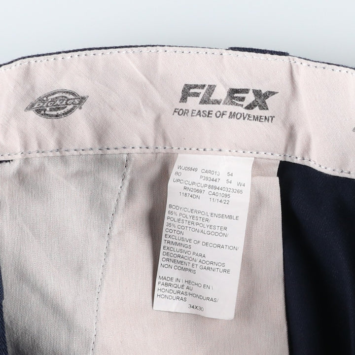 Dickies 874 Original Fit Work Pants, Men's, Size W35 polyester navy blue type Vintage Second Hand