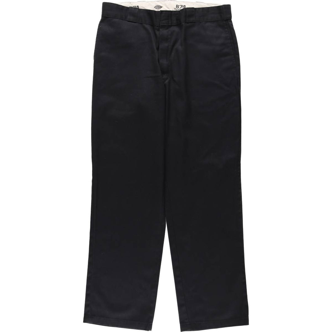 Dickies 874 Original Fit Work Pants for Men, W36 unclear black type Vintage Second Hand
