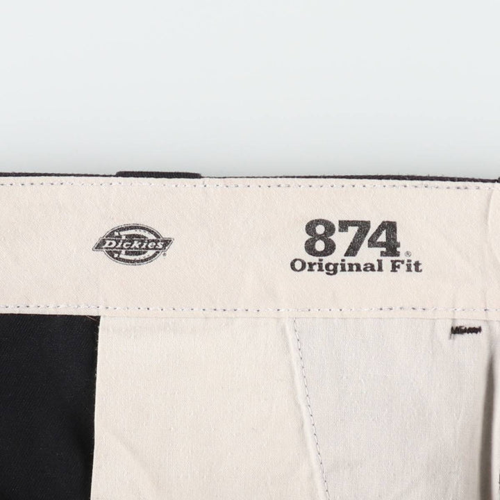 Dickies 874 Original Fit Work Pants for Men, W36 unclear black type Vintage Second Hand