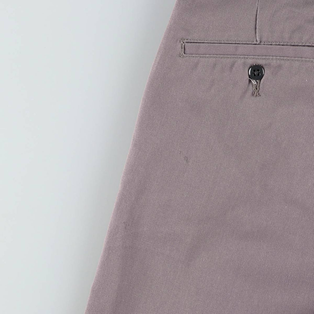 Dickies Loose Fit Double Knee Work Pants Men's W34 polyester gray type Vintage Second Hand