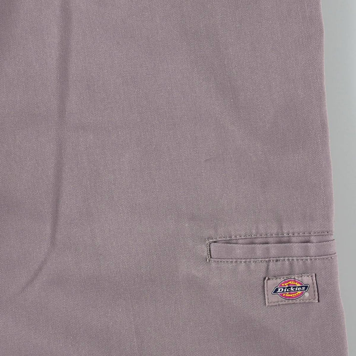 Dickies Loose Fit Double Knee Work Pants Men's W34 polyester gray type Vintage Second Hand