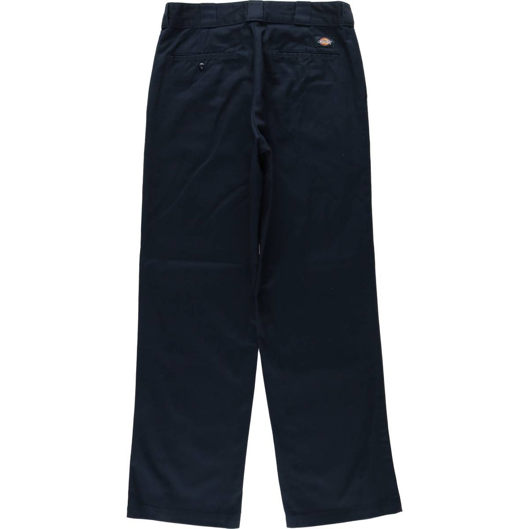 Dickies 874 Original Fit Work Pants for Men, W32 equivalent polyester navy blue type Vintage Second Hand