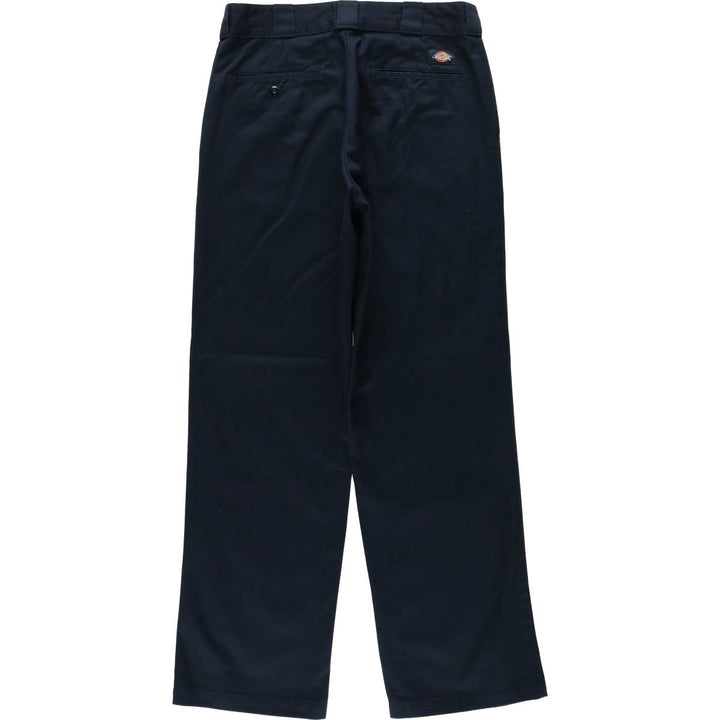 Dickies 874 Original Fit Work Pants for Men, W32 equivalent polyester navy blue type Vintage Second Hand