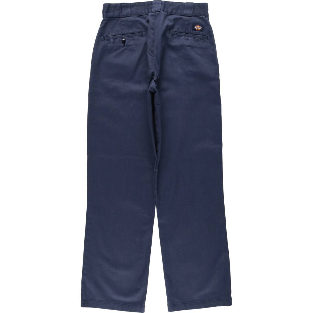 Dickies 874 Original Fit Work Pants for Men, W32 equivalent polyester Navy blue Vintage Second Hand