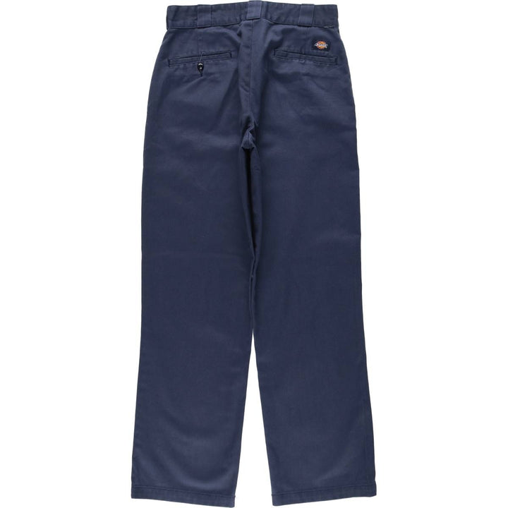 Dickies 874 Original Fit Work Pants for Men, W32 equivalent polyester Navy blue Vintage Second Hand