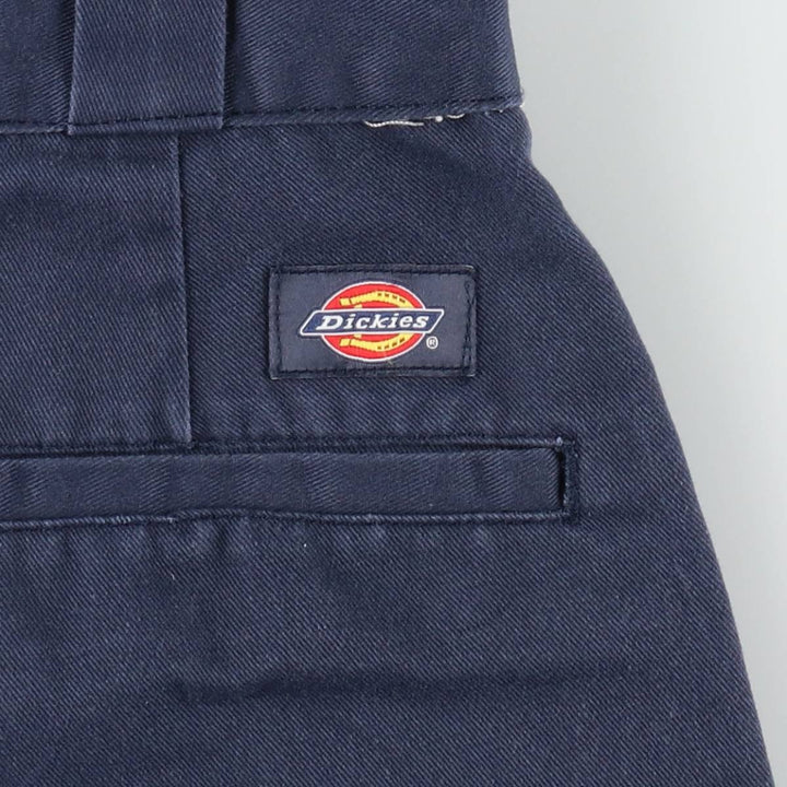 Dickies 874 Original Fit Work Pants for Men, W32 equivalent polyester Navy blue Vintage Second Hand