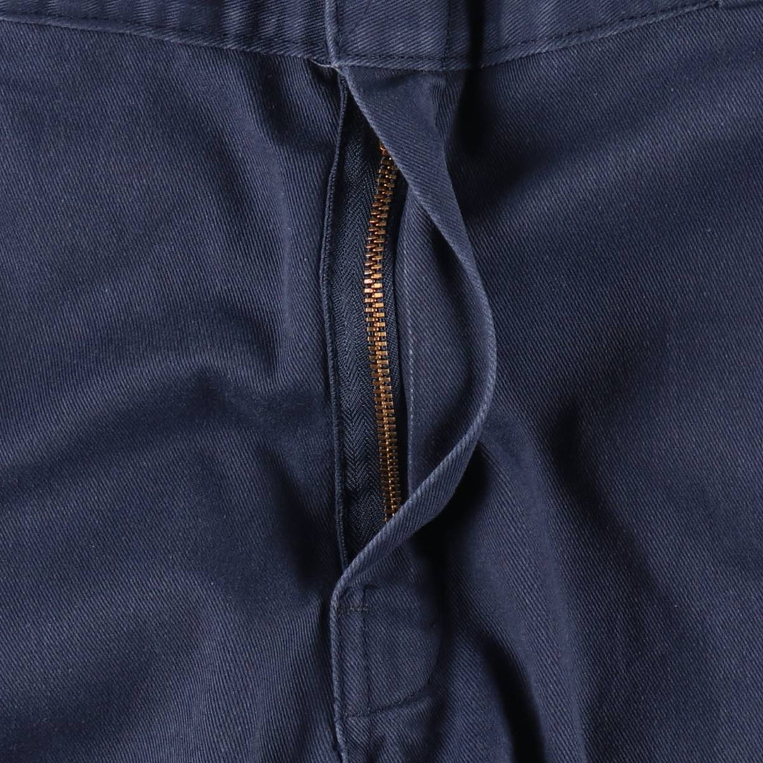 Dickies 874 Original Fit Work Pants for Men, W32 equivalent polyester Navy blue Vintage Second Hand