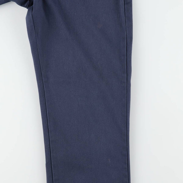 Dickies 874 Original Fit Work Pants for Men, W32 equivalent polyester Navy blue Vintage Second Hand