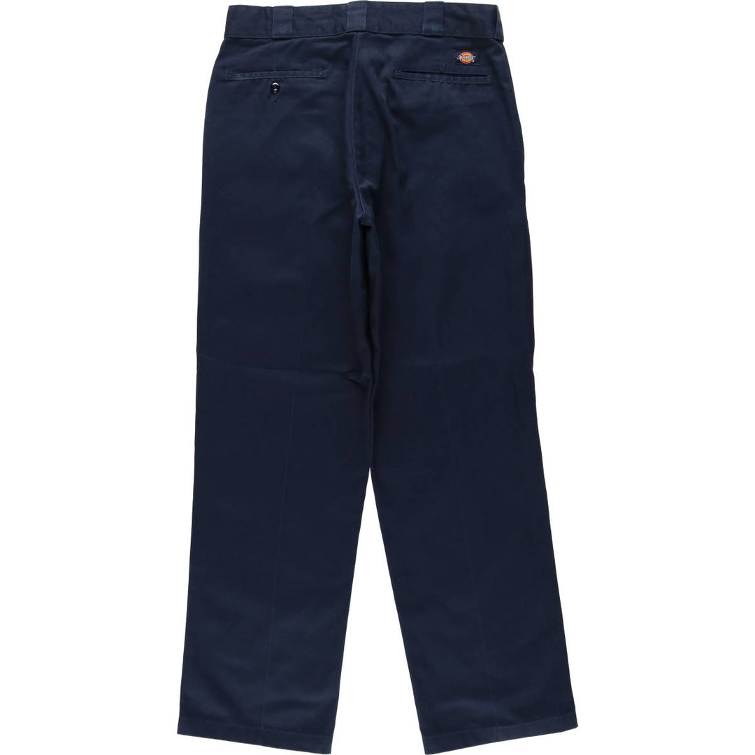 Dickies 874 Original Fit Work Pants, Men's, Size W33 polyester navy blue type Vintage Second Hand
