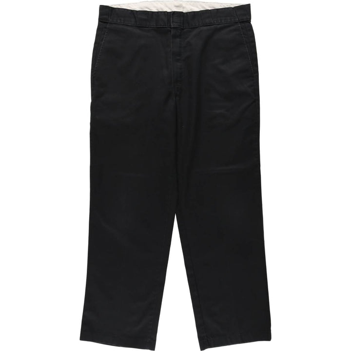 Dickies 874 Original Fit Work Pants for Men, W37 polyester black type Vintage Second Hand