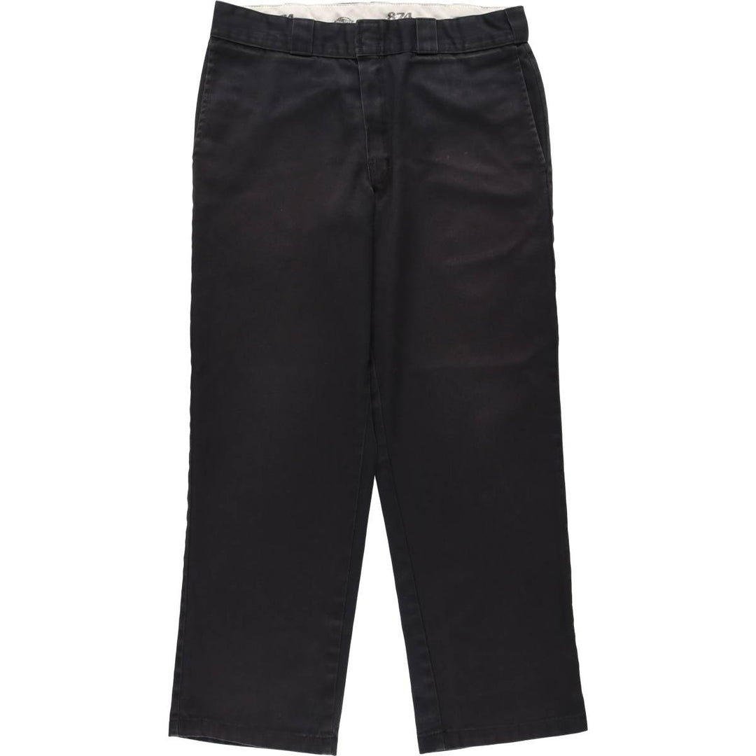 Dickies 874 Original Fit Work Pants, Men's, Size W34 unclear black type Vintage Second Hand