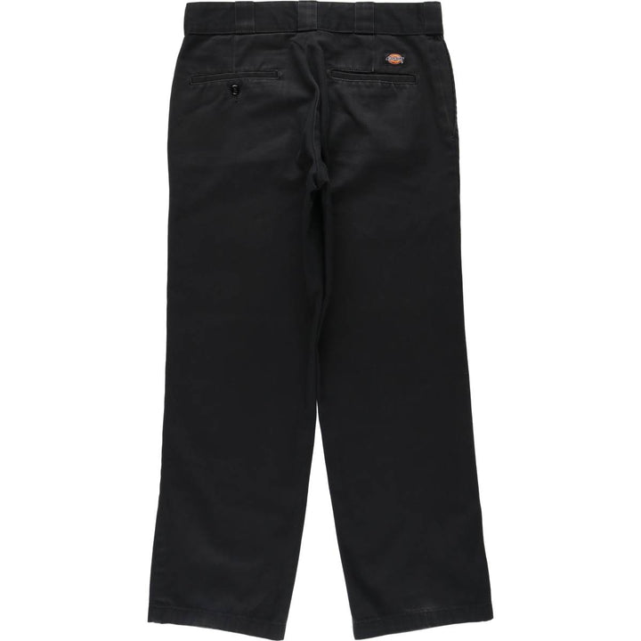 Dickies 874 Original Fit Work Pants for Men, W32 equivalent polyester black type Vintage Second Hand