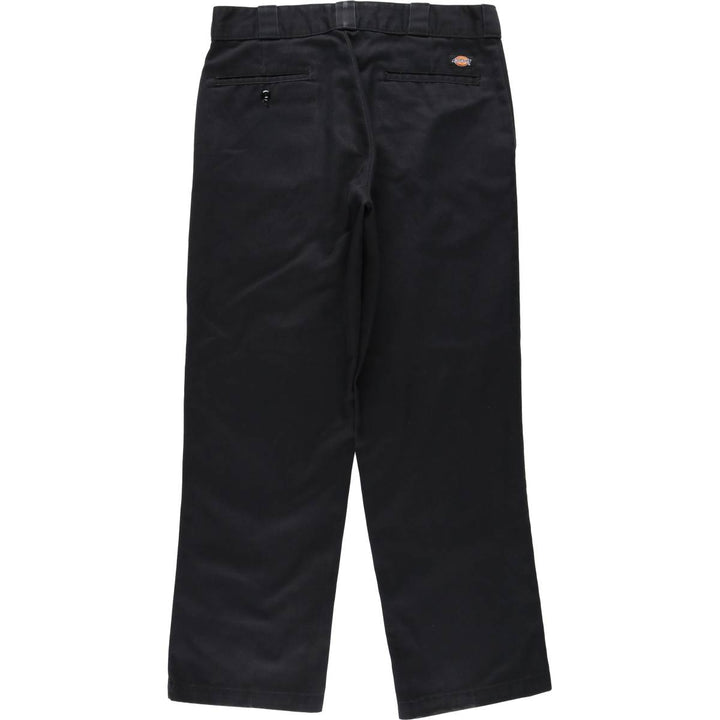 Dickies 874 Original Fit Work Pants, Men's, Size W34 polyester black type Vintage Second Hand