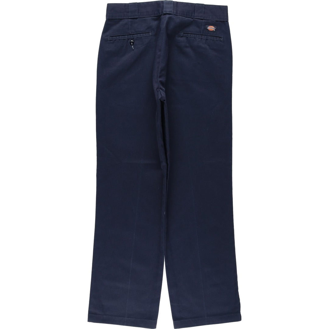 Dickies 874 Original Fit Work Pants, Men's, Size W34 polyester navy blue type Vintage Second Hand