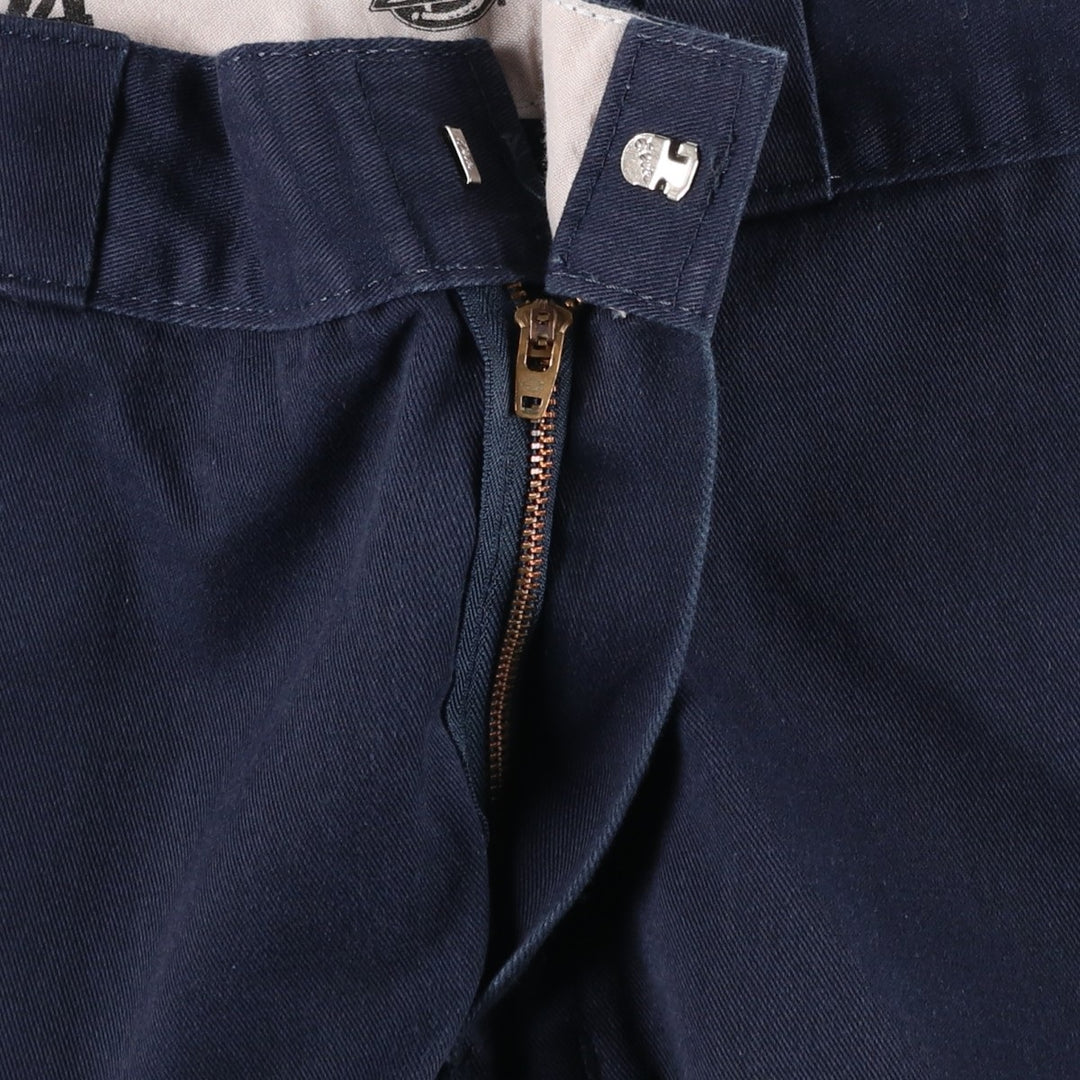 Dickies 874 Original Fit Work Pants, Men's, Size W34 polyester navy blue type Vintage Second Hand