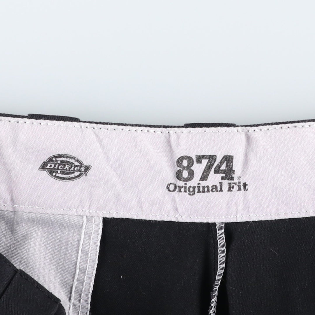Dickies 874 Original Fit Work Pants for Men, W37 unclear black type Vintage Second Hand