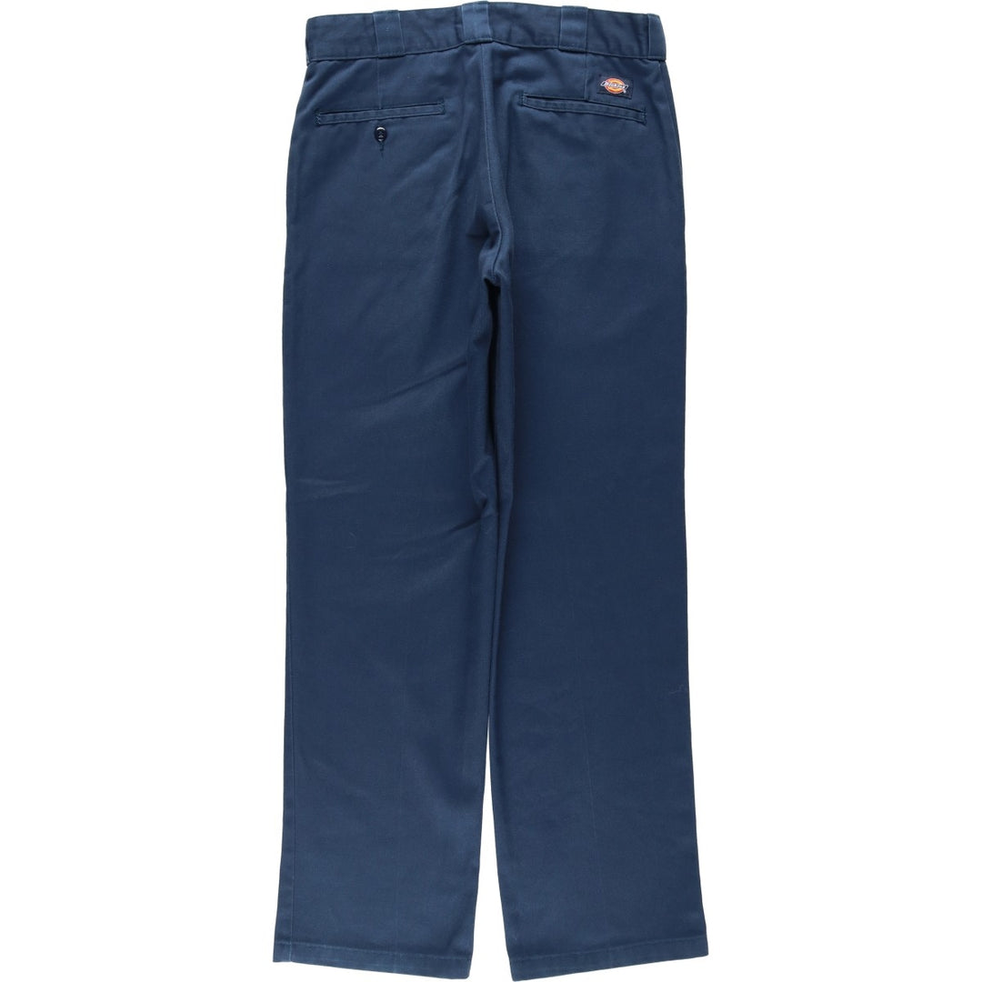 Dickies 874 Original Fit Work Pants for Men, W32 equivalent polyester navy blue type Vintage Second Hand