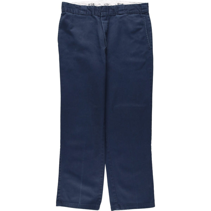 Dickies 874 Original Fit Work Pants for Men, W36 unclear navy blue type Vintage Second Hand